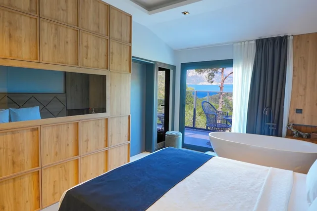 جناح بسرير كينج وسرير كينج وسريرين مزدوجين مع أريكة، Ramitos Boutique Hotel 6/10