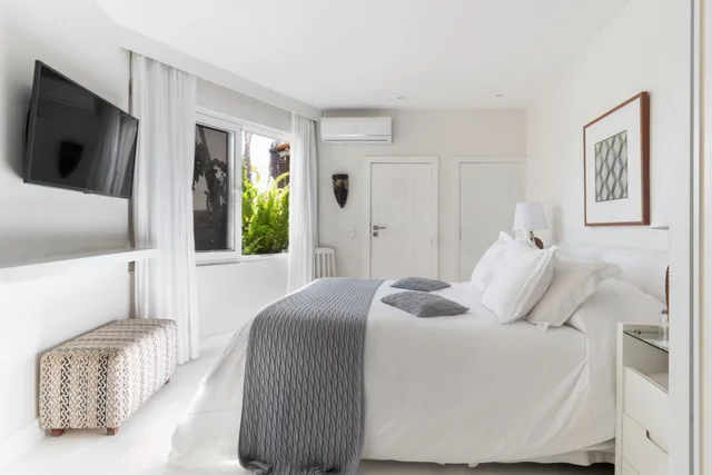 غرفة جونيور بسرير مزدوج، Casas Brancas Boutique Hotel Spa 2/3