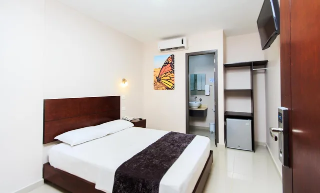 غرفة بسرير مزدوج، Ribai Santa Marta Hotel 5/8