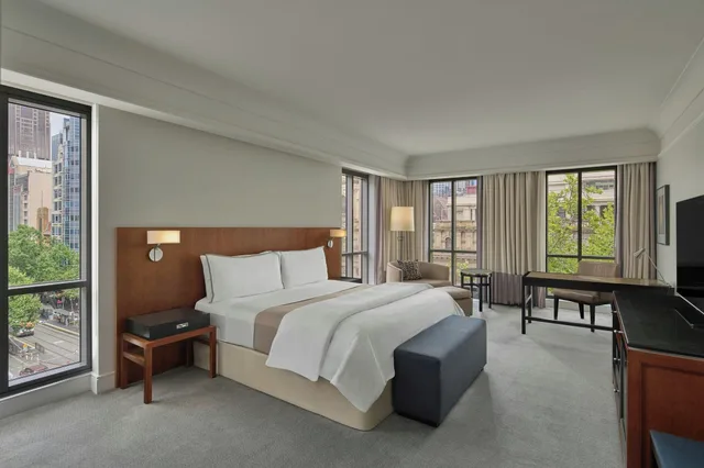 استوديو بسرير كينج بإطلالة على المدينة، Westin Melbourne 2/3