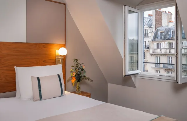 جناح جونيور بسرير كوين وسرير فردي، Hotel Le Tourville by Inwood Hotels 5/5