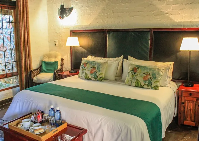 غرفة ديلوكس بسرير مزدوج أو سريرين منفصلين، Kedar Heritage Lodge Conference Centre Spa 1/2
