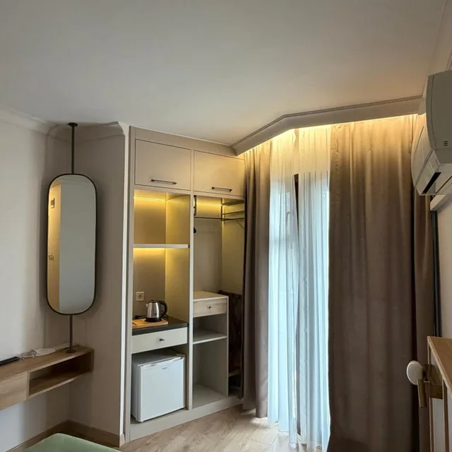 غرفة ديلوكس بسرير مزدوج بإطلالة على البحر، Ridvan Hotel 6/6