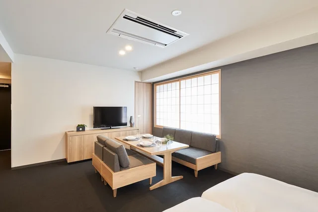 شقة يابانية متصلة بأربعة أسرّة وفرشتي فوتون وسرير بطابقين، Mimaru Tokyo Nihombashi Suitengumae 8/10