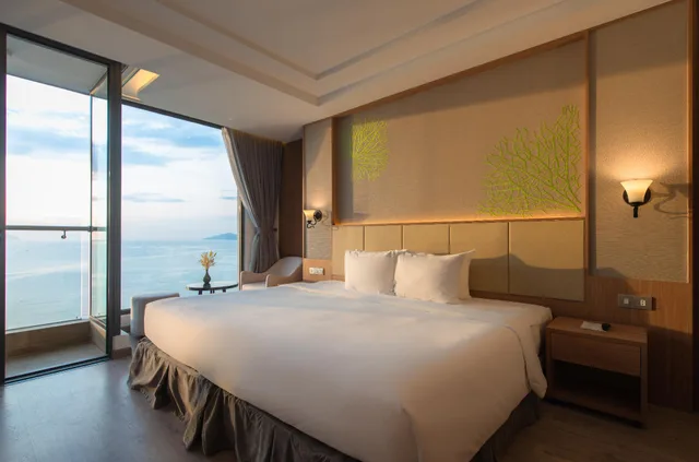 غرفة ديلوكس بسرير كوين بشرفة، Navada Beach Hotel 2/2