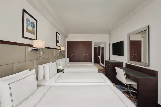 Classic, Quadruple, Twin Beds, Partial Haram View، فندق مكة سويس أوتيل(Swissotel Makkah) 8/10