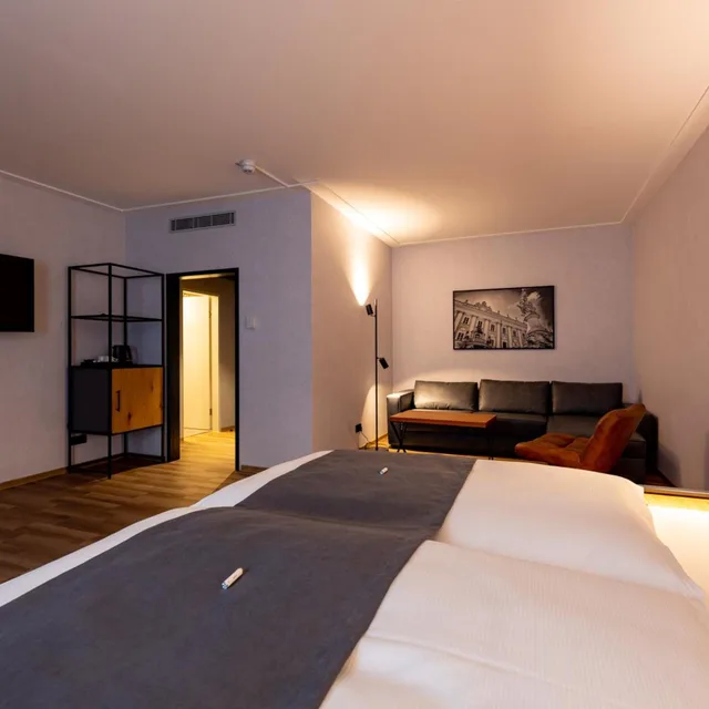 غرفة سوبيريور بسرير مزدوج، MK hotel Passau 6/8