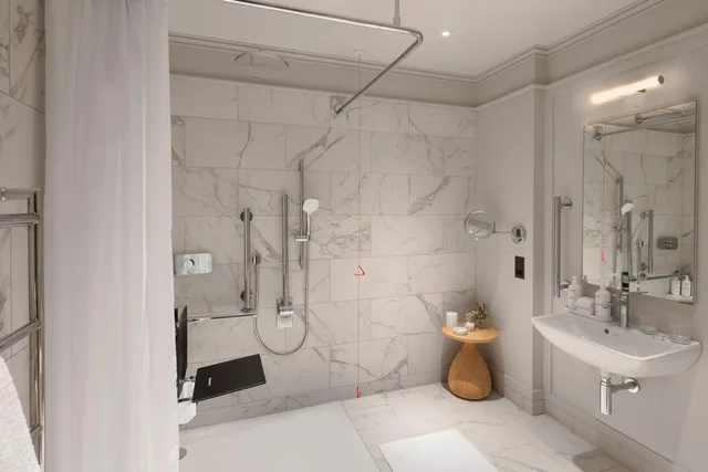 غرفة بسرير كينج لذوي الإعاقة، Scores Hotel 1/1