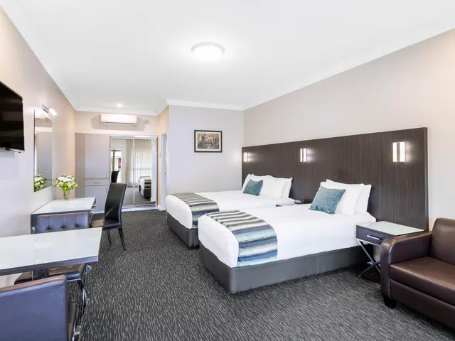 غرفة سوبيريور بسريرين كوين، Mercure Goulburn 4/10