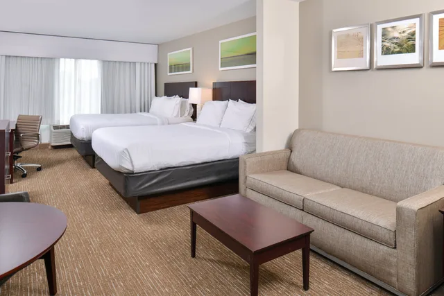 جناح بسريرين كوين مع أريكة، Holiday Inn Express Hotel And Suites Lafayette 2/5