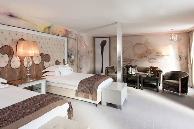 جناح جونيور سوبيريور بسريرين منفصلين بإطلالة على البحيرة، Carlton Hotel St Moritz 1/5