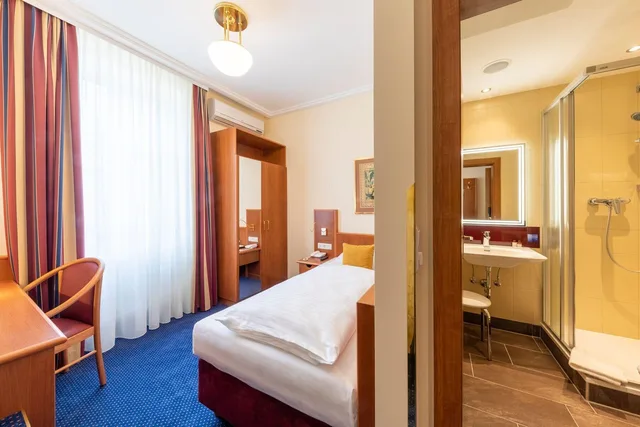 غرفة قياسية بإطلالة على المدينة مفردة بسرير فردي، Austria Classic Hotel Wien 5/7