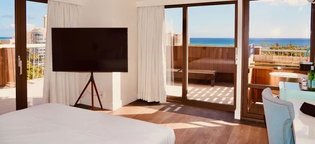 إطلالة على البحر بشرفة، Hotel La Croix 3/10