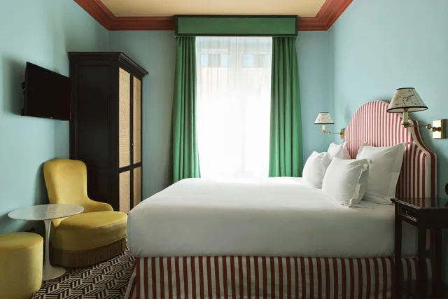 غرفة قياسية بسرير كوين، Hotel Les Deux Gares 1/1