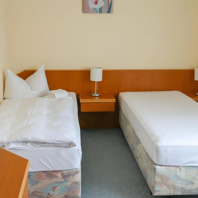 غرفة اقتصادية مفردة، Hotel Stadt Mühlhausen 1/3