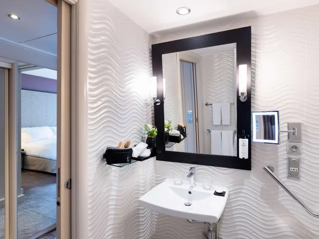 غرفة فاخرة بسرير كينج بإطلالة لذوي الإعاقة، Sofitel Strasbourg Grande Ile Hotel 5/10