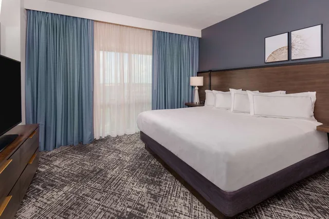 غرفة تنفيذية بسرير كينج، Hilton Charlotte Airport 3/5
