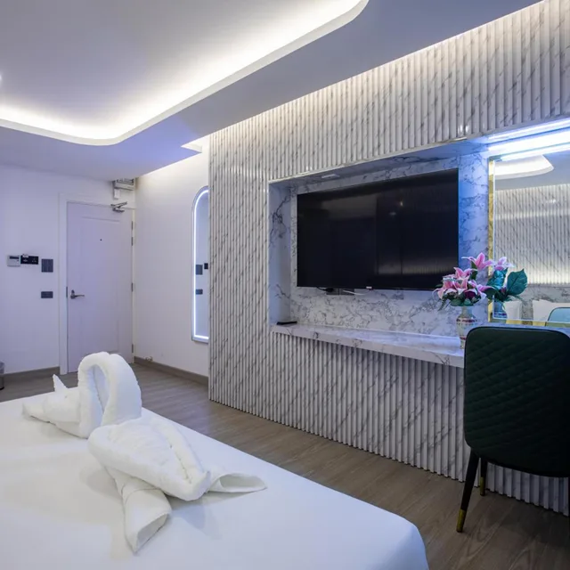 غرفة ديلوكس بسرير مزدوج أو سريرين منفصلين، Airbus Hotel at Phawana Station 5/6