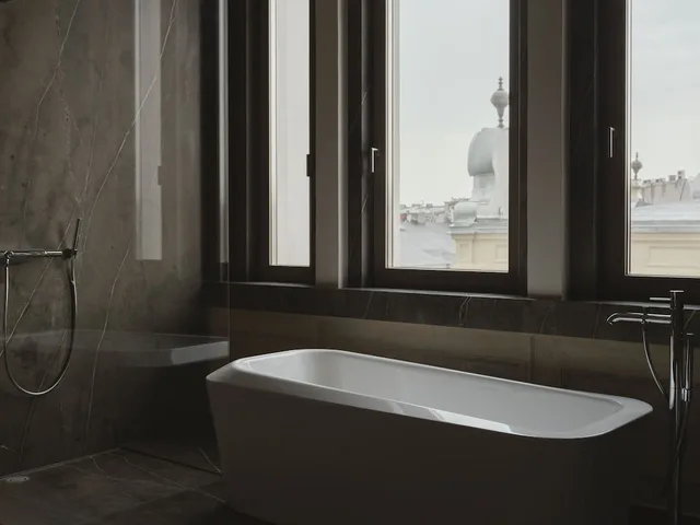 شقة فاخرة بسرير كينج بإطلالة على المدينة بغرفة نوم واحدة بحوض استحمام، Hotel Grand 1/5