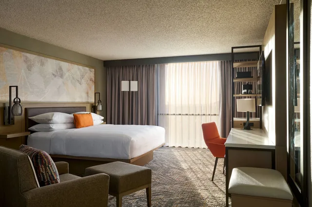 Room, King Bed, Pool View, Patio, El Paso Marriott 8/10