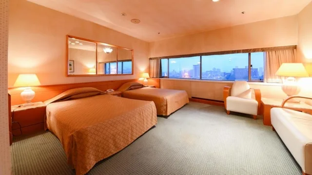 غرفة ديلوكس بسريرين منفصلين، Gunma Royal Hotel 1/1