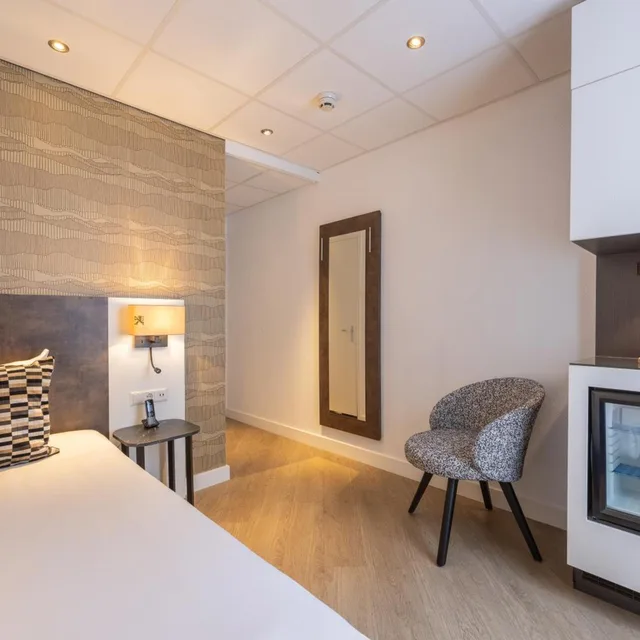 غرفة مفردة، Hotel Amsterdam - De Roode Leeuw 6/8