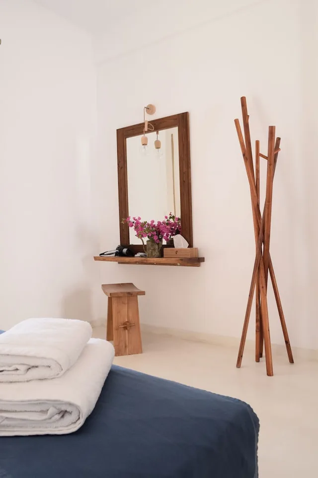استوديو بسرير كوين وسرير فردي بإطلالة على البحر، Santorini Crystal Blue 3/3