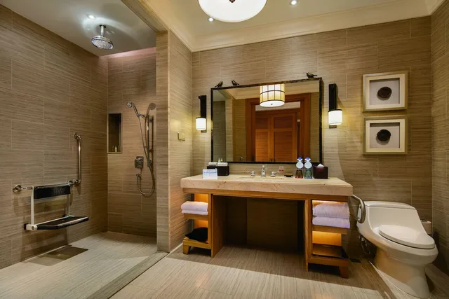 غرفة بسريرين منفصلين لذوي الإعاقة، Hilton Wenan 1/2