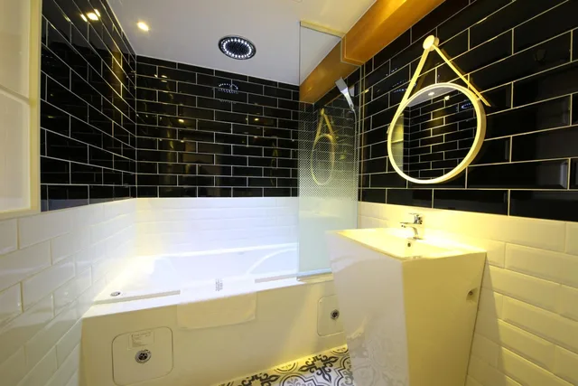 غرفة ديلوكس بسريرين منفصلين، Brooks Hotel 9/10