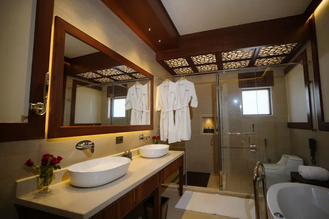 فيلا بسريرين كينج بـ4 غرف نوم بمسبح خاص، Aahana Resort and Spa- Jim Corbett 5/8