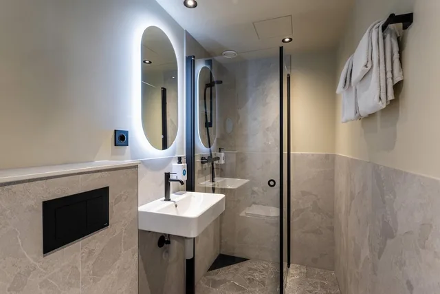 غرفة قياسية بسريرين منفصلين، Quality Hotel Augustin 10/10