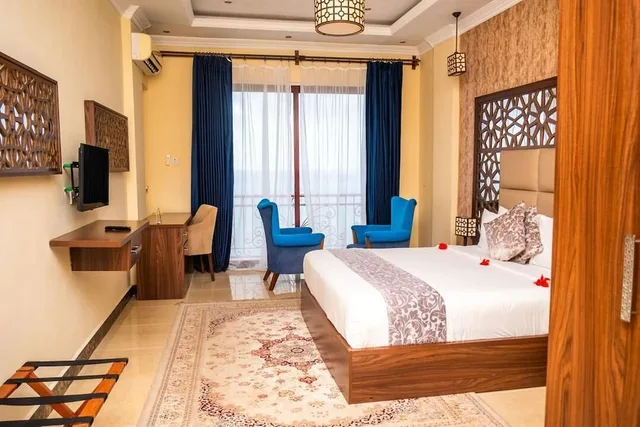 جناح بغرفتي نوم بمطبخ صغير، GOLDEN TULIP ZANZIBAR RESORT 4/8