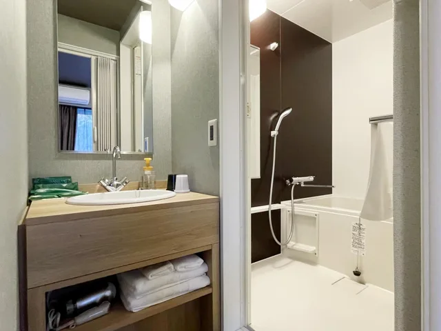 غرفة ديلوكس بسريرين منفصلين للمدخنين، Hotel Route-Inn Miyako 2/5