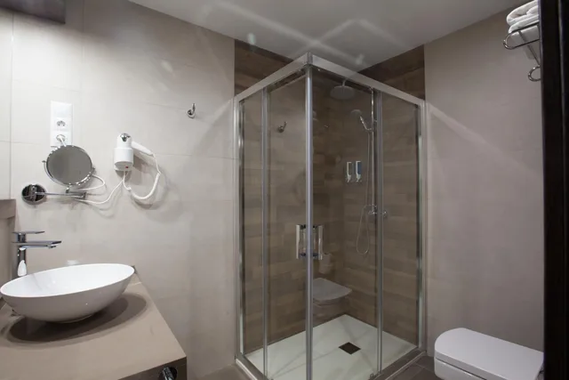 غرفة بسرير مزدوج أو سريرين منفصلين، Don Paco Hotel 9/10