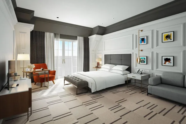 2 Bedrooms, Suite, Balcony, Club Lounge Access, London Marriott County Hall 3/10