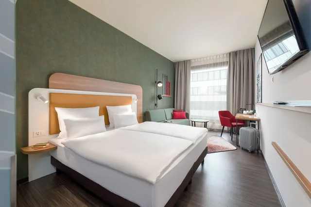 غرفة سوبيريور بسرير مزدوج، Mercure Zurich City 1/10
