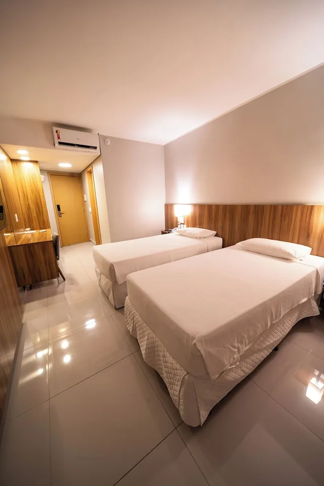 غرفة قياسية بسريرين منفصلين، Stop Way Hotel Fortaleza 3/8