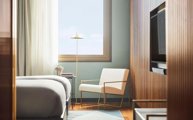 غرفة بريميوم بسرير فردي، Grand Hyatt Barcelona 3/8