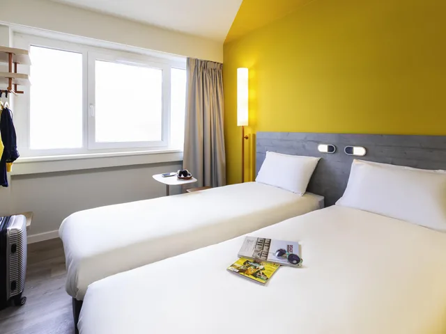 غرفة قياسية بسريرين منفصلين، ibis budget Strasbourg Centre Republique 2/4