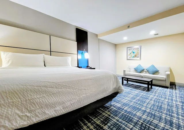 جناح بسرير كينج مع أريكة بمنطقة جلوس، Holliday Inn Belcamp Aberdeen Area Ex Wingate By Wyndham Aberdeen Edgewood 1/7