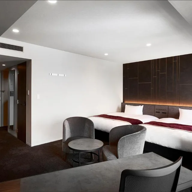 غرفة تنفيذية بسريرين منفصلين، Daiwa Roynet Hotel Kagoshima Tenmonkan PREMIER - former Daiwa Roynet Hotel Kagoshima Tenmonkan 10/10