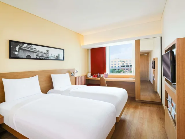 غرفة سوبيريور بسريرين منفصلين في طابق مرتفع، ibis Navi Mumbai 3/5