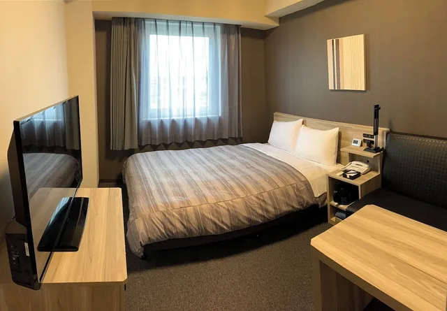 غرفة اقتصادية بسرير مزدوج، Hotel Route-Inn Kamisu 1/3