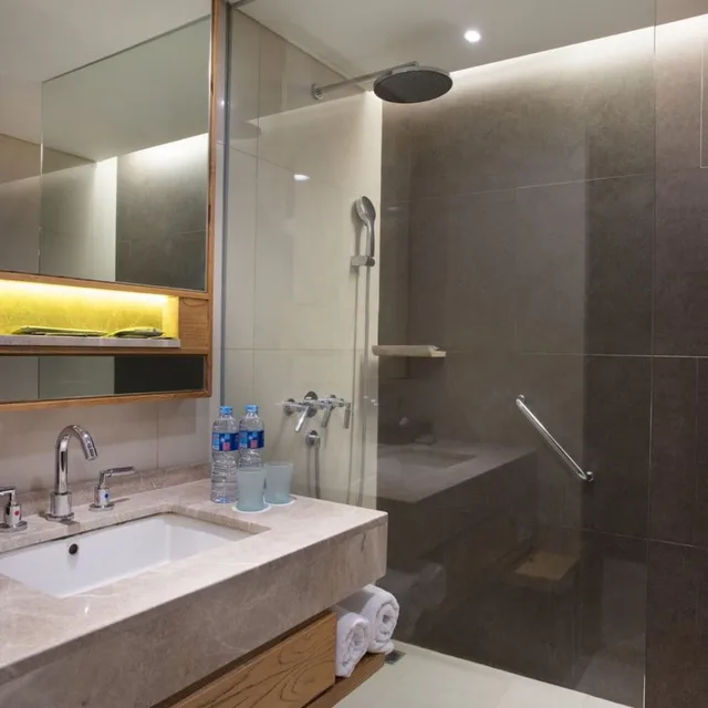 غرفة ديلوكس بسرير كوين، Hotel Santika Premiere Slipi Jakarta 3/3