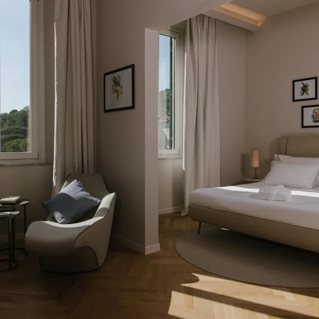 Deluxe, Double or Twin Bed, Belvedere 3/10