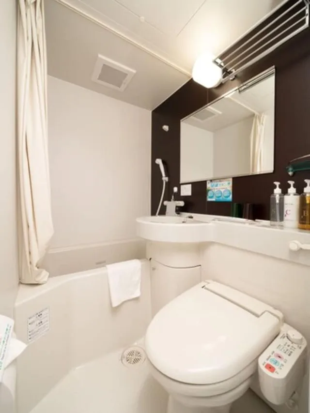 Super, 1 Double and 1 Single Bed, Super Hotel Ehime Ozu Inter 1/1