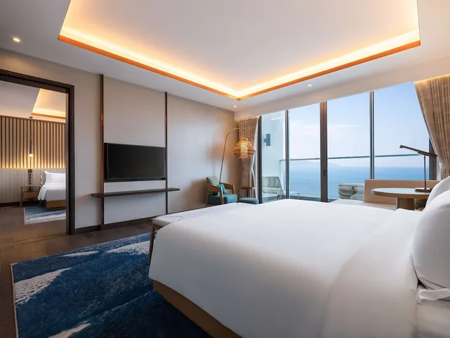 غرفة ديلوكس بسريرين منفصلين بإطلالة على البحر، Radisson Blu Resort Cam Ranh 7/10