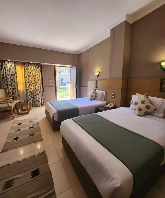 بنغل بسريرين منفصلين، Regina Resort and Aqua Park Hurghada 6/10