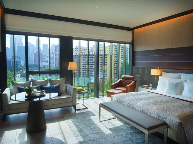 جناح جونيور بسرير كينج، INTERCONTINENTAL SINGAPORE ROBERTSON QUAY 1/5