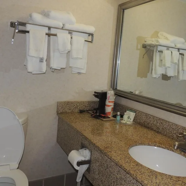 غرفة سوبيريور بسرير كينج، Quality Inn & Suites Syracuse Fairgrounds 4/4